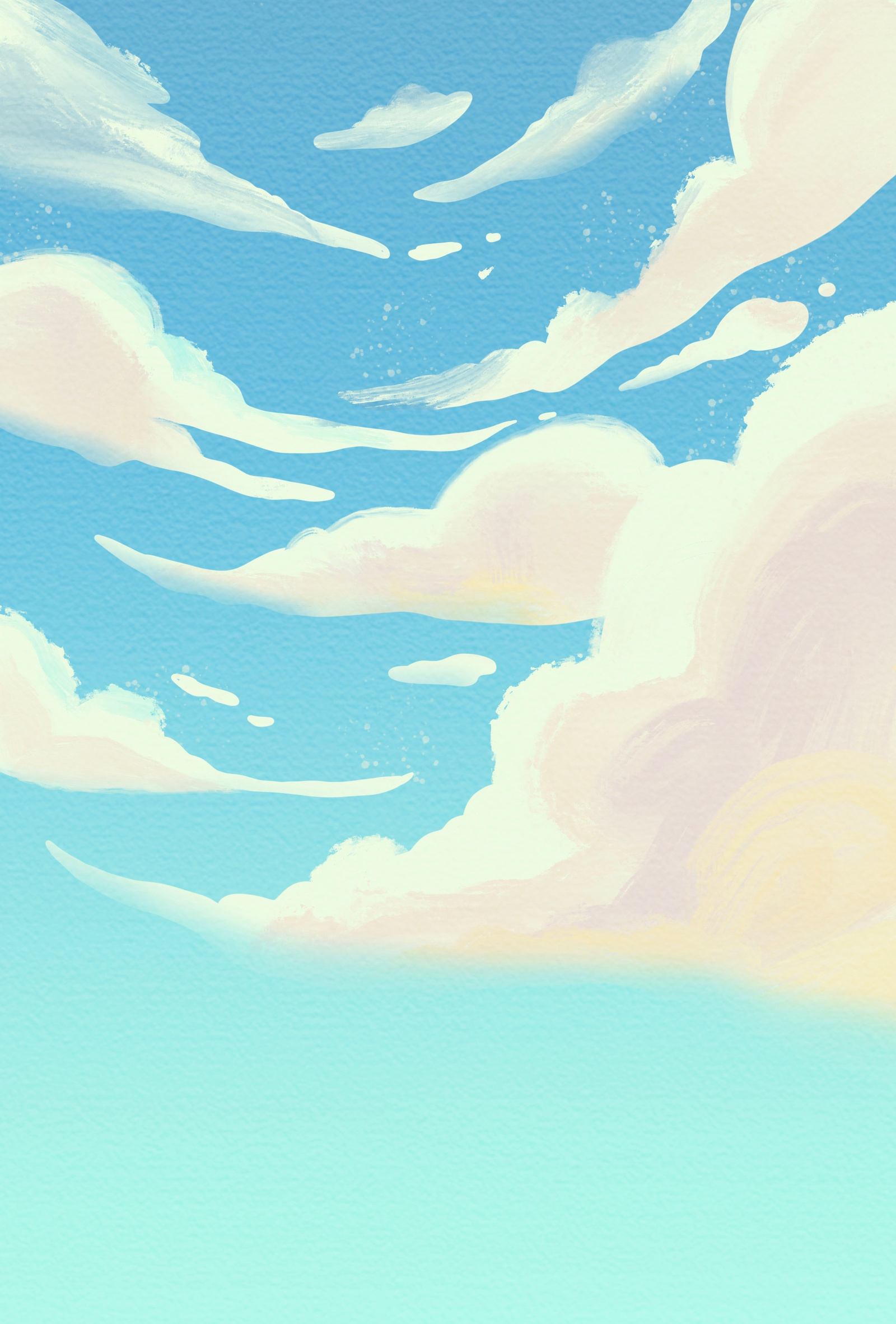 Sky Background Illustration
