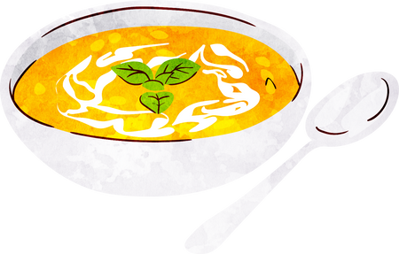 Painted Thanksgiving Pumpkin Soup
