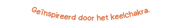 Geïnspireerd door het keelchakra